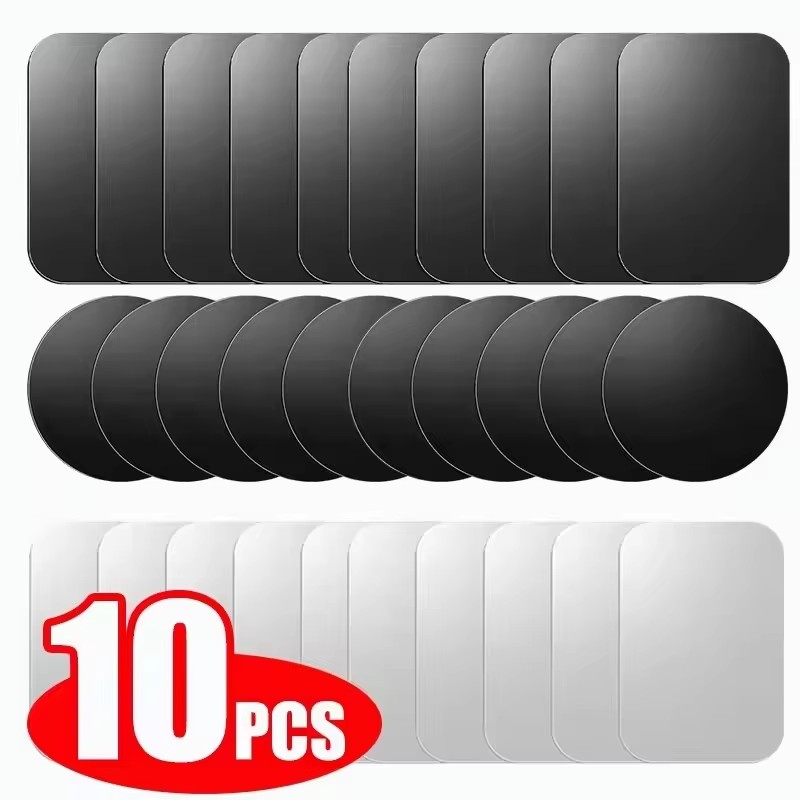 Phone Accessories Holder Car - 5/10pcs Magnetic Metal Plate Disk Car