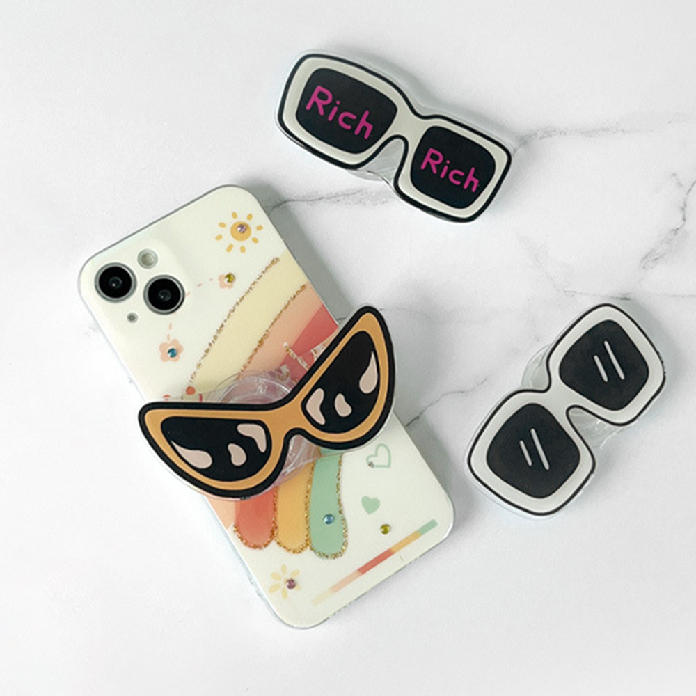 Phone Accessories And Gadgets - Cute Cartoon Cool Stylish Glasses Phone