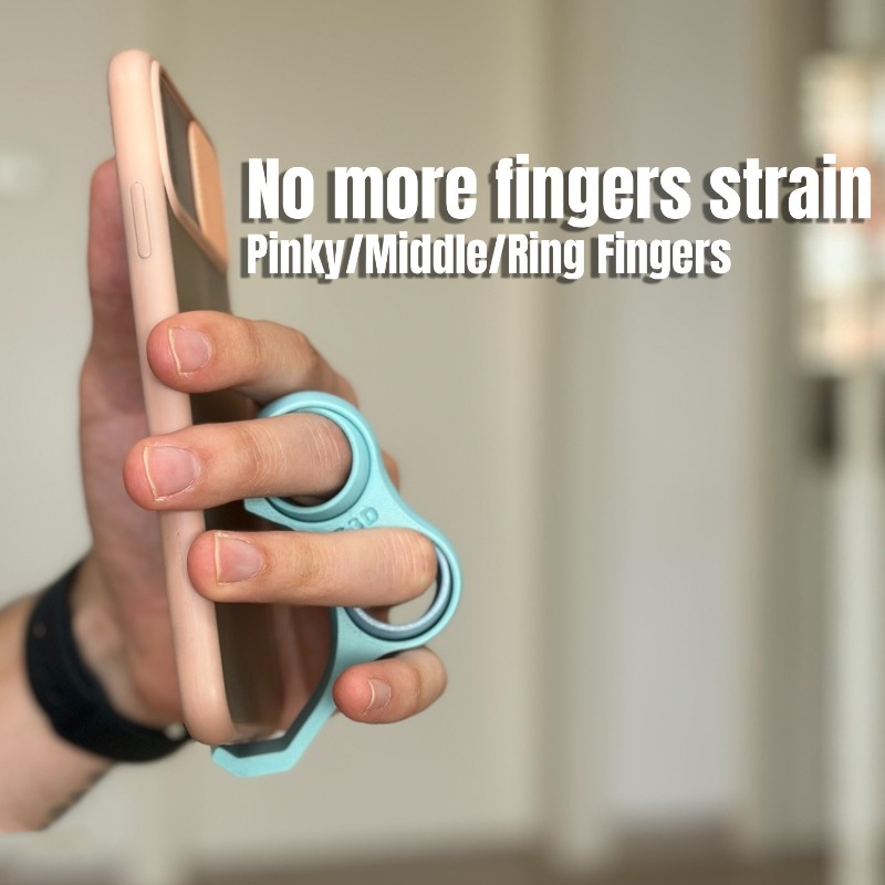 Phone Accessories And Gadgets - Ergonomic Phone Grip Holder Multifunctional Stress