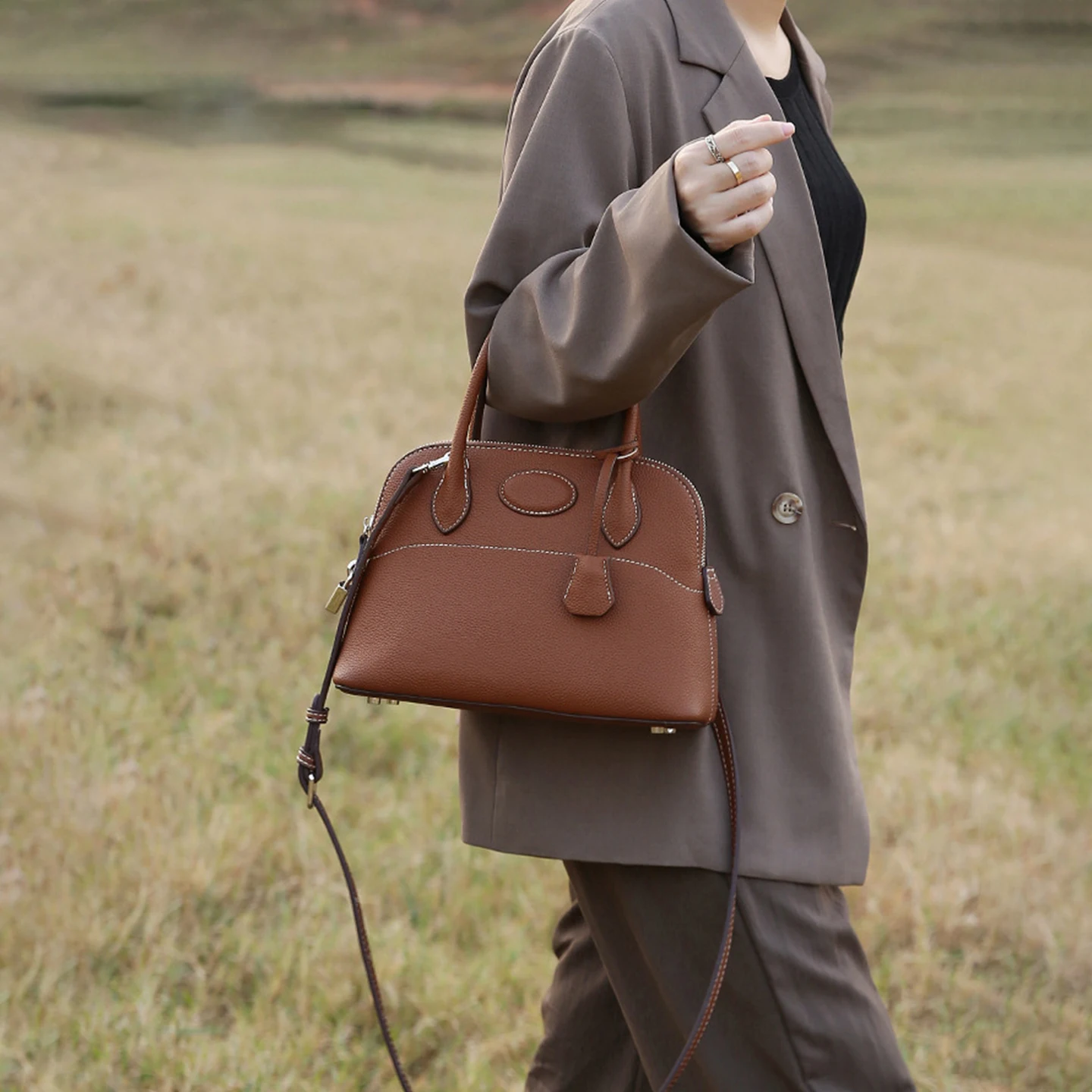Phone Accessories In China - New Arrival Women PU Shell‑Shaped Handbag