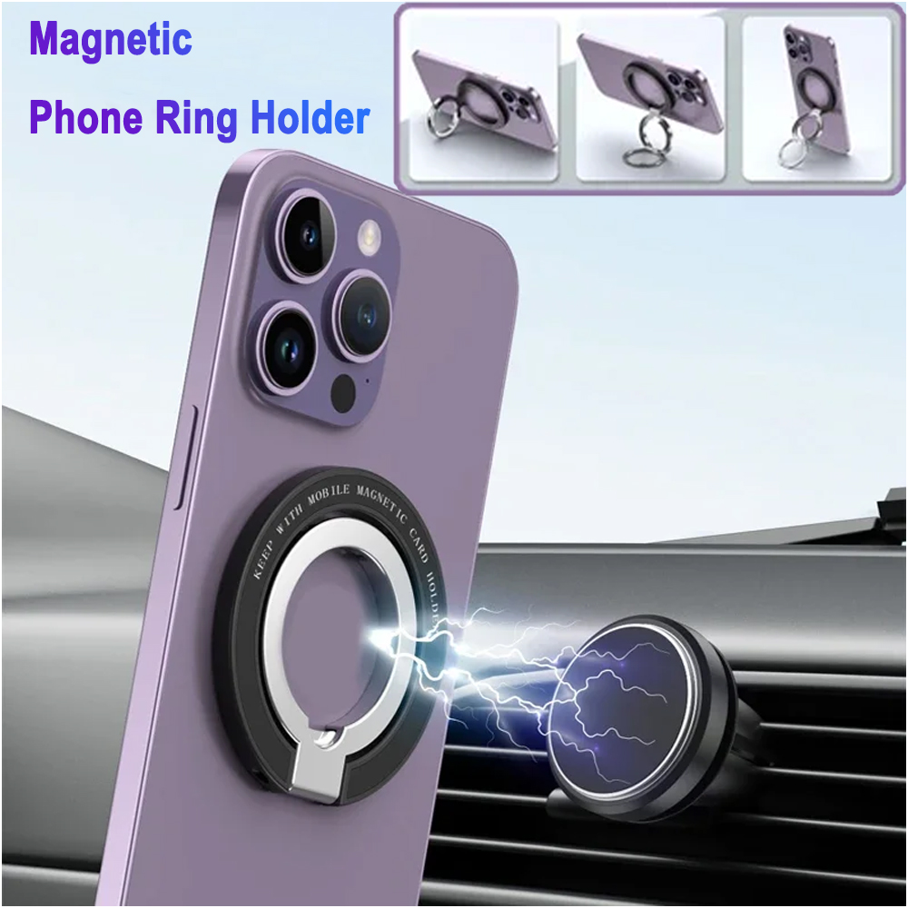 Phone Accessories And Gadgets - Double-Sided Magnetic Phone Holder for iPhone