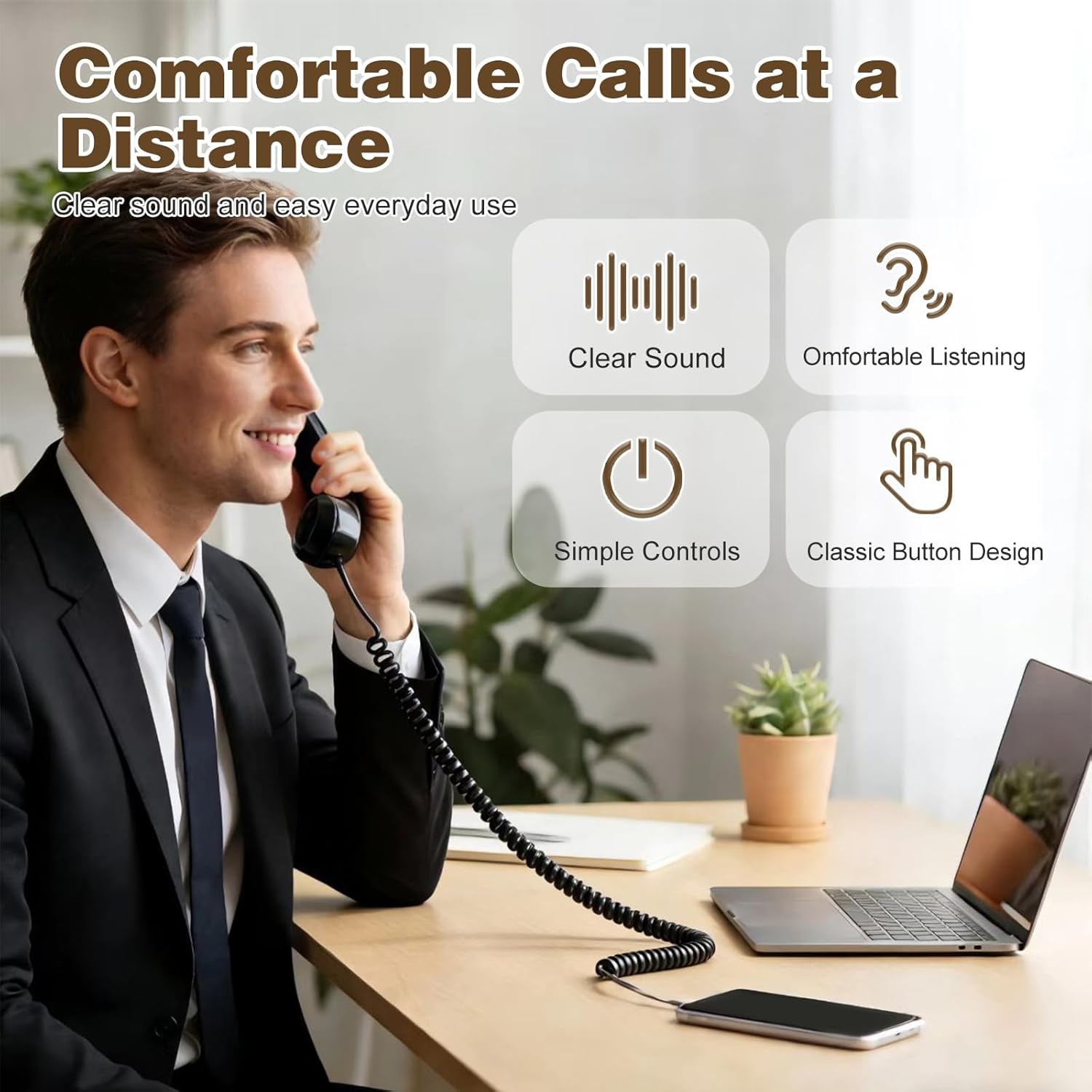 Retro Handset for Mobile Phone - Retro Handset Phone 评论和价格