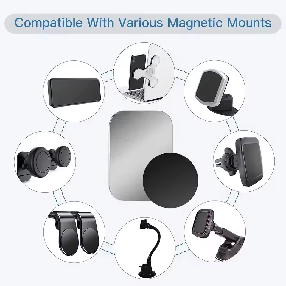 5/10pcs Magnetic Metal Plate D - Phone Accessories Holder Car 评论和价格