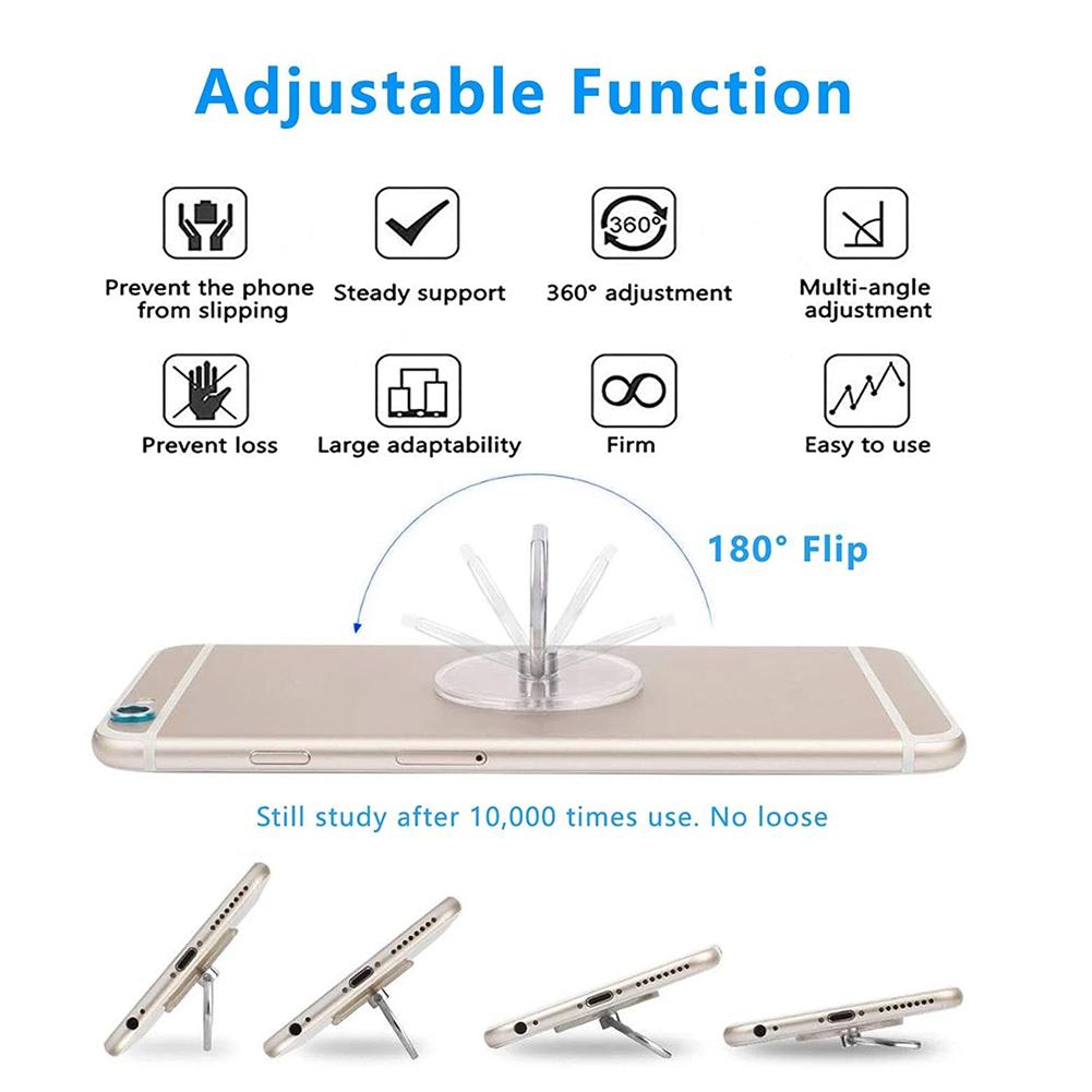 Transparent Cell Phone Ring Ho - Phone Accessories And Gadgets 评论和价格