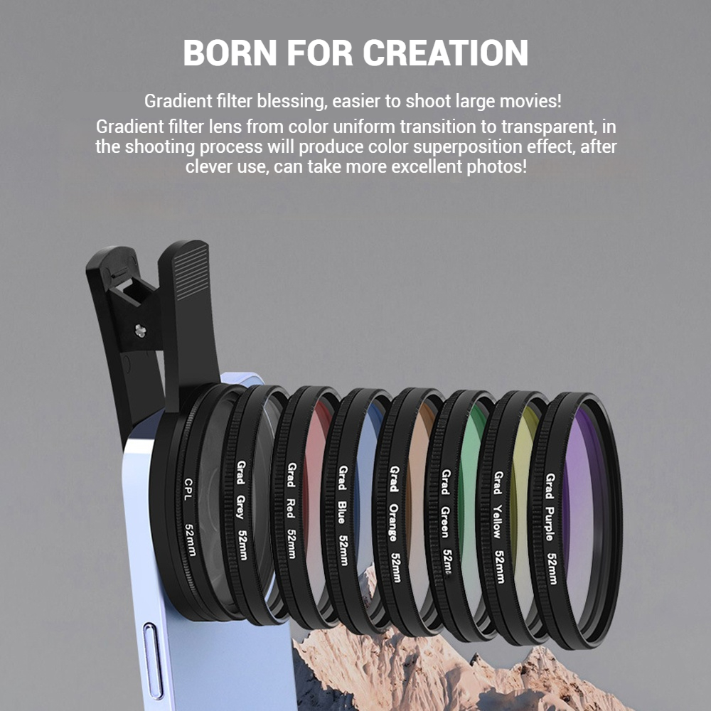 52MM Mobile Phone Lens Univers - Phone Accessories And Gadgets 评论和价格