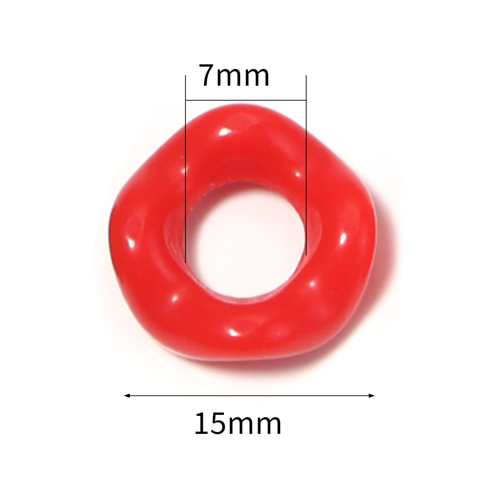 100pcs/lot Colorful Wave Ring  - Phone Accessories Jewelry 评论和价格