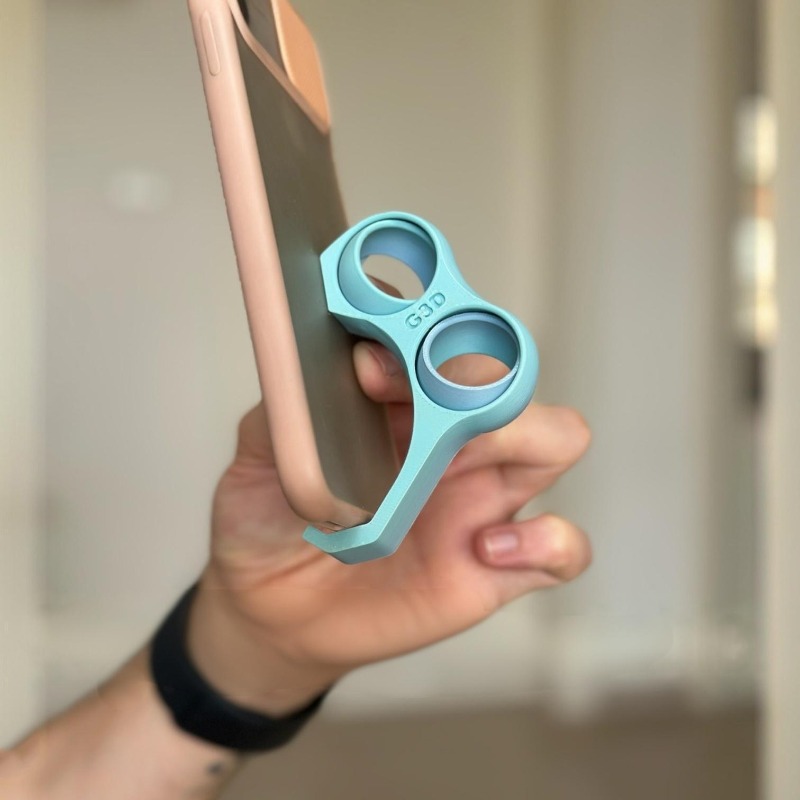 Ergonomic Phone Grip Holder Mu - Phone Accessories And Gadgets 评论和价格