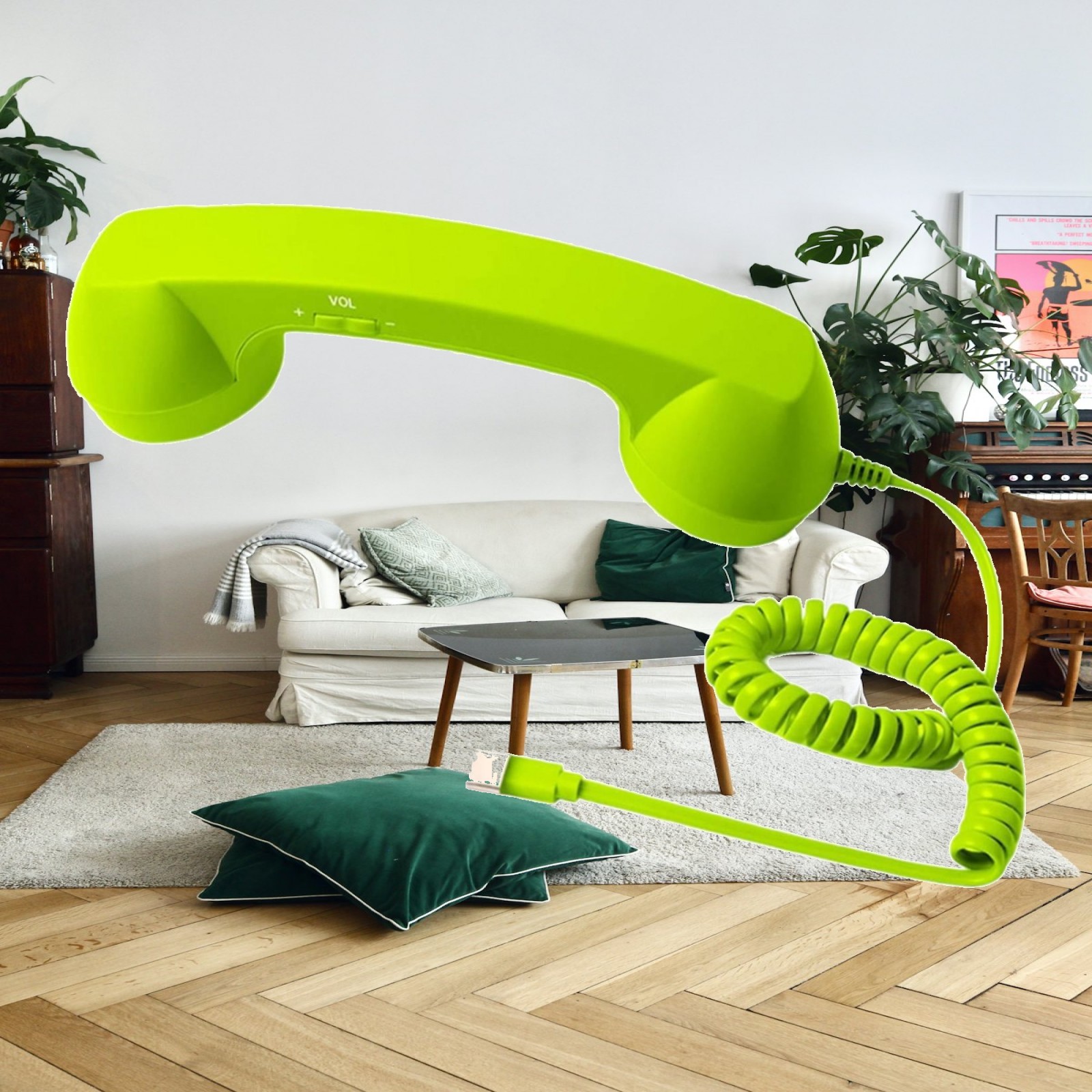 Retro Cell Phone Handset Plast - Retro Handset Phone 评论和价格