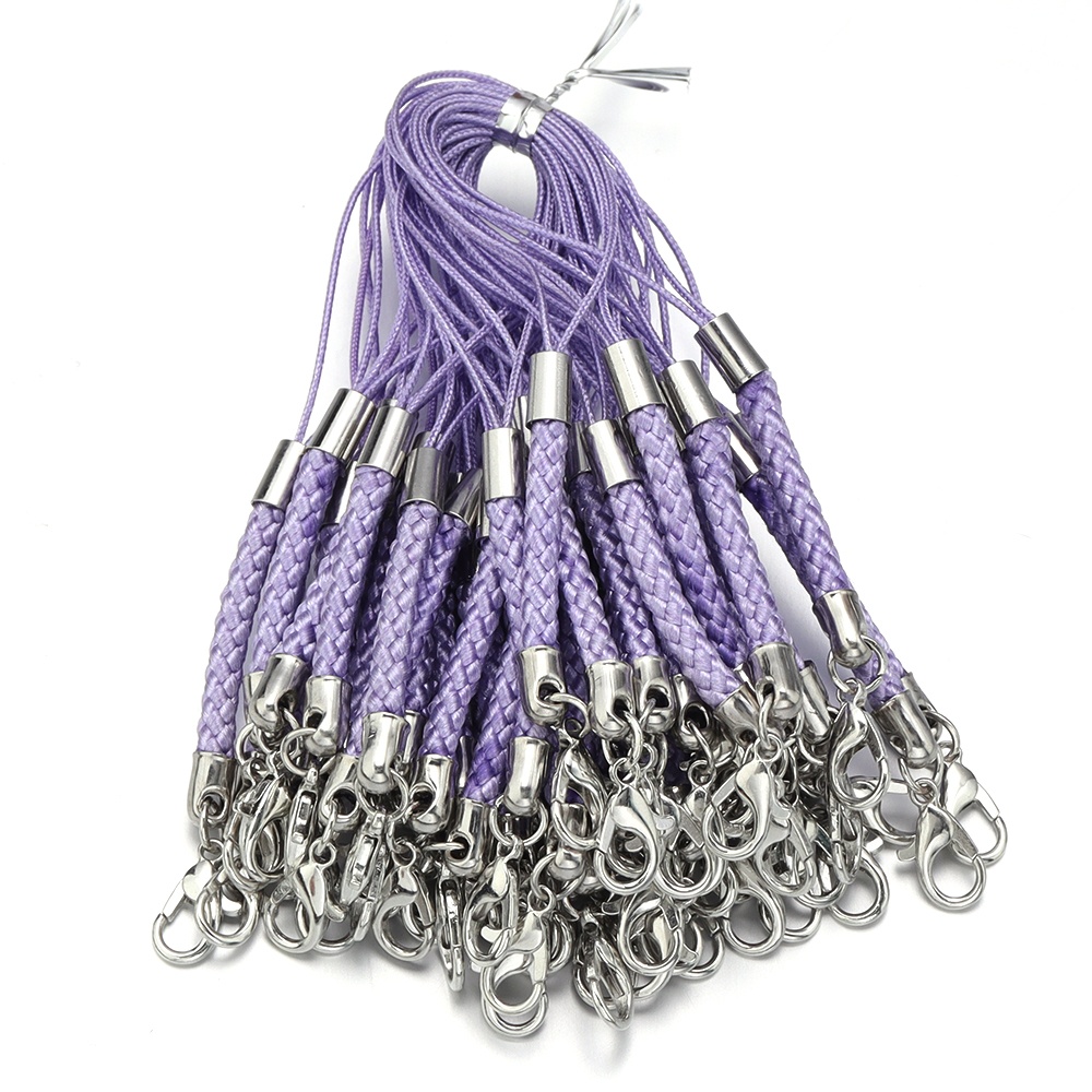 10pcs/lot 9cm Multicolor Braid - Phone Accessories Jewelry 评论和价格