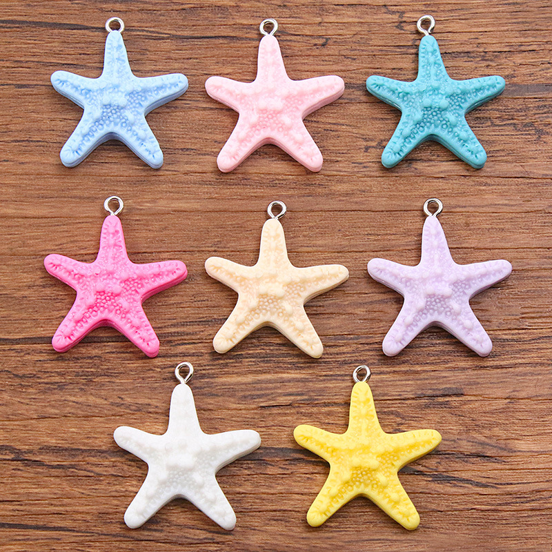 10Pcs Dopamine Color Starfish  - Phone Accessories Jewelry 评论和价格