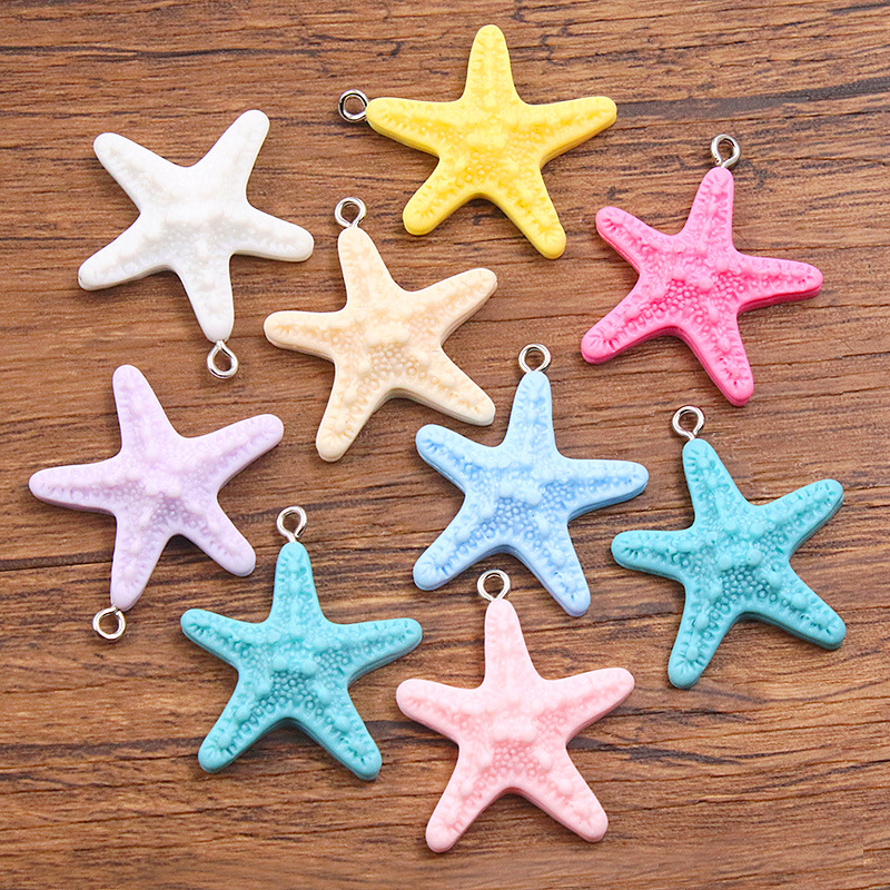 10Pcs Dopamine Color Starfish  - Phone Accessories Jewelry 评论和价格