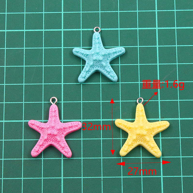 10Pcs Dopamine Color Starfish  - Phone Accessories Jewelry 评论和价格