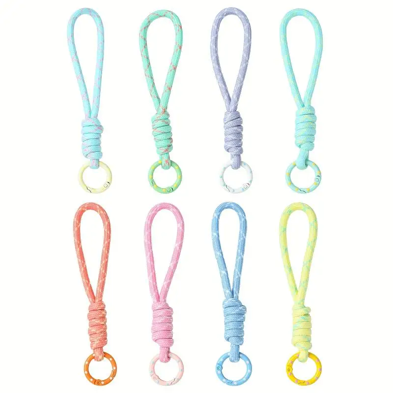 Hand Woven Keychain For Mobile - Phone Accessories Jewelry 评论和价格