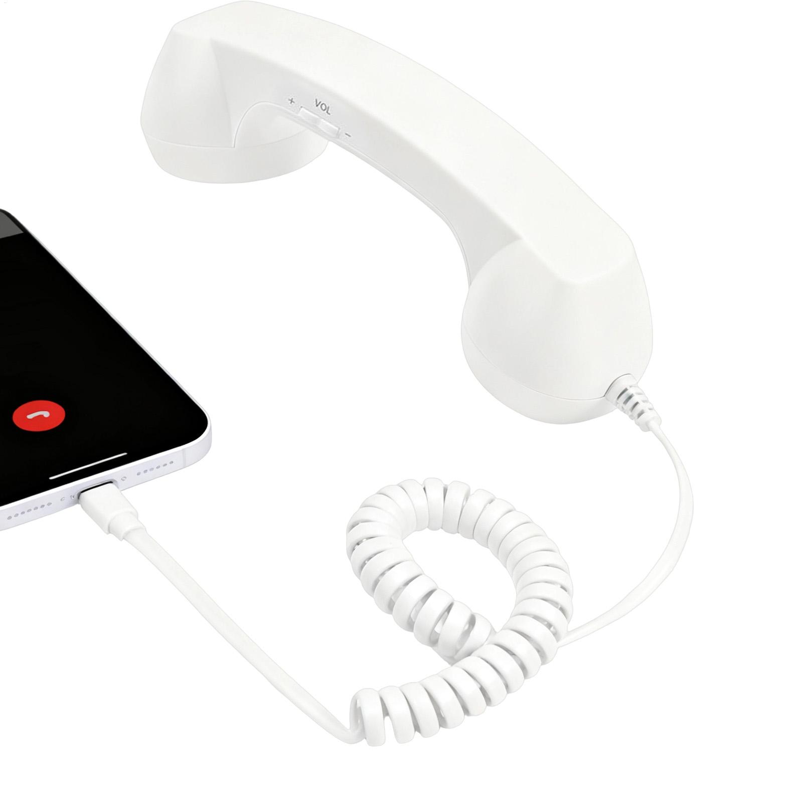 Retro Phone Handset Type-C Ret - Retro Handset Phone 评论和价格