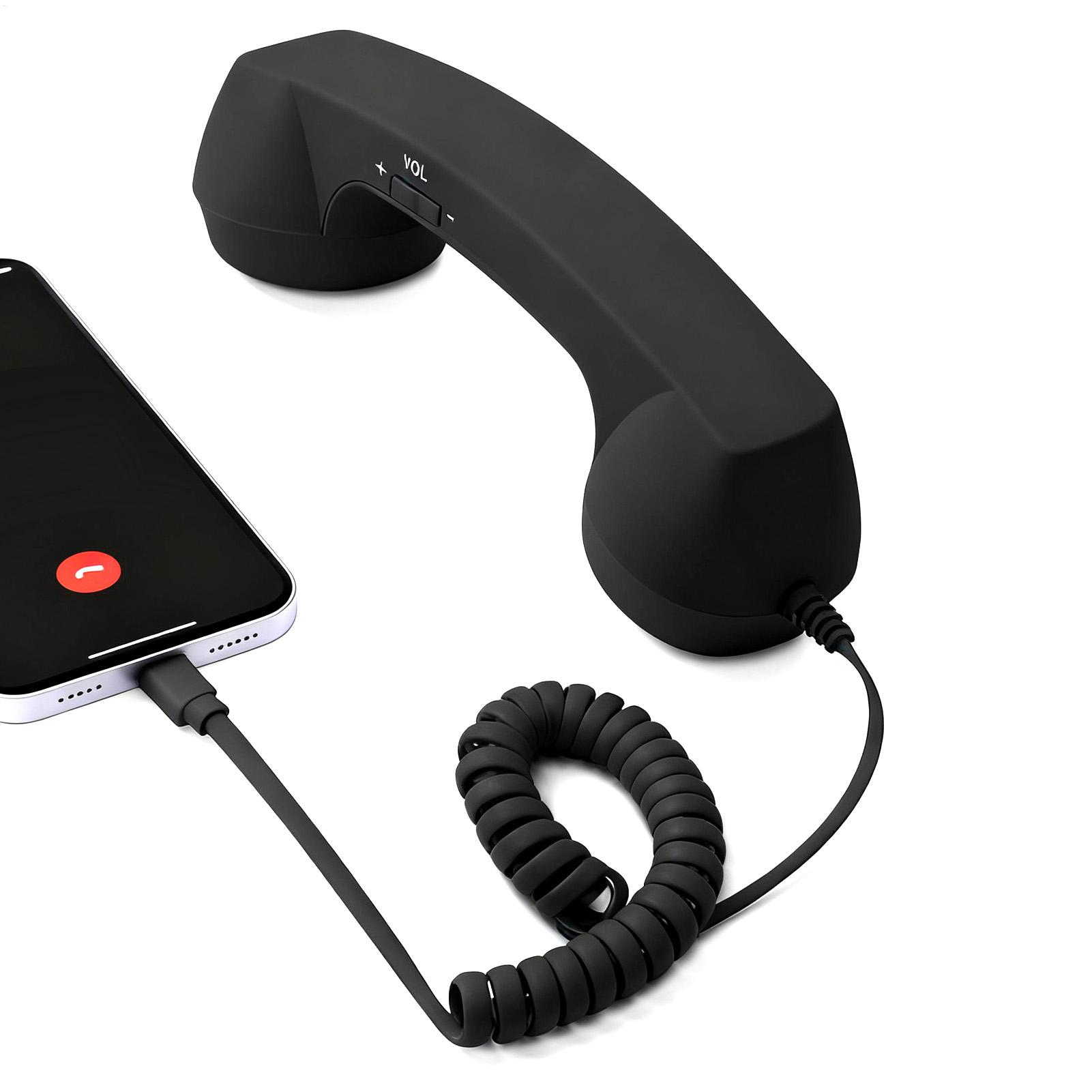 Retro Phone Handset Type-C Ret - Retro Handset Phone 评论和价格