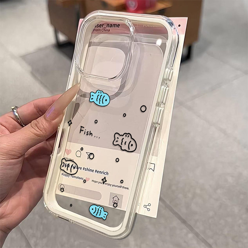 Simple Cute Little Fish 2in1 C - Samsung Galaxy A55 评论和价格