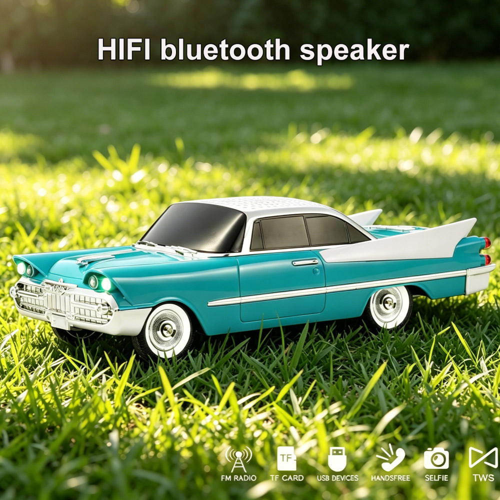 Retro Classic Car Model Blueto - Retro Handset Phone 评论和价格