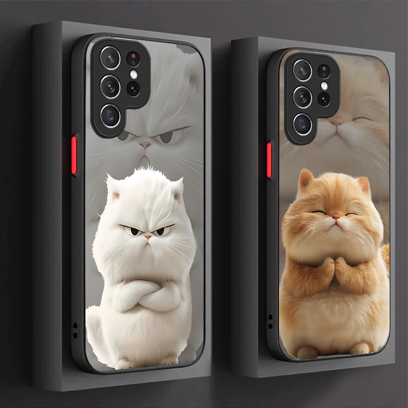 Angry Cat Couple Style Case fo - Samsung Galaxy A55 评论和价格