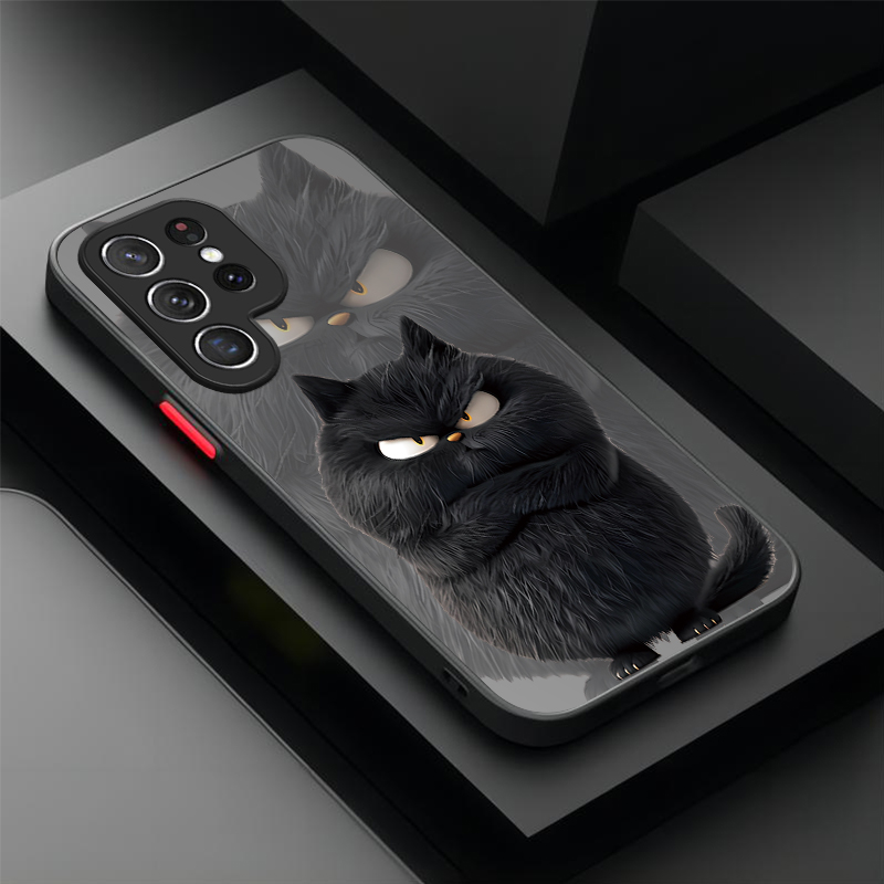 Angry Cat Couple Style Case fo - Samsung Galaxy A55 评论和价格