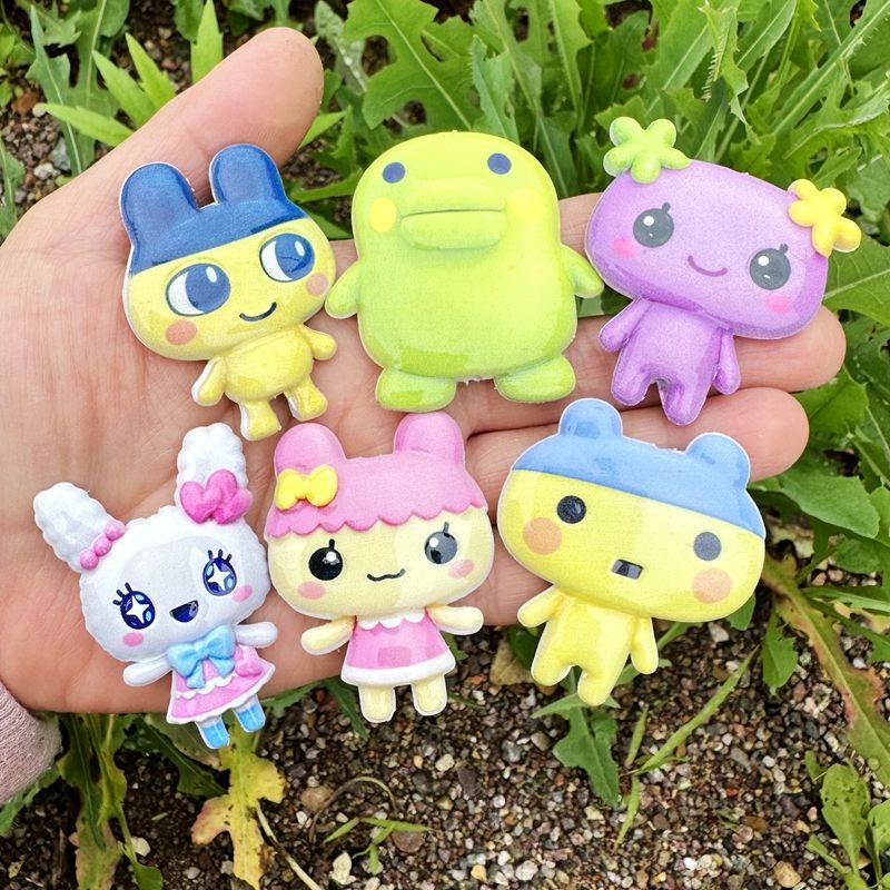 45mm Cartoon Tamagotchi double - Phone Accessories Jewelry 评论和价格