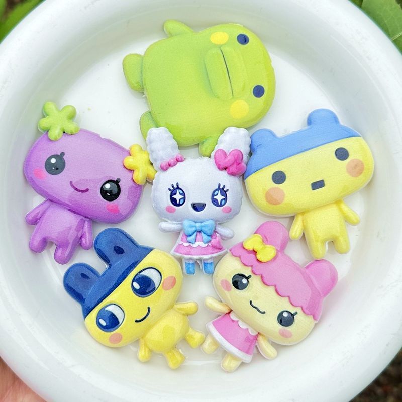 45mm Cartoon Tamagotchi double - Phone Accessories Jewelry 评论和价格