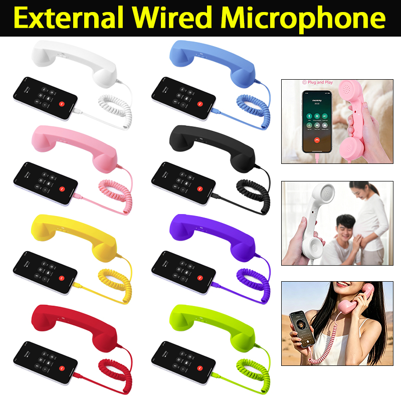 3.5 mm / Type-C Retro Mobile P - Retro Handset Phone 评论和价格