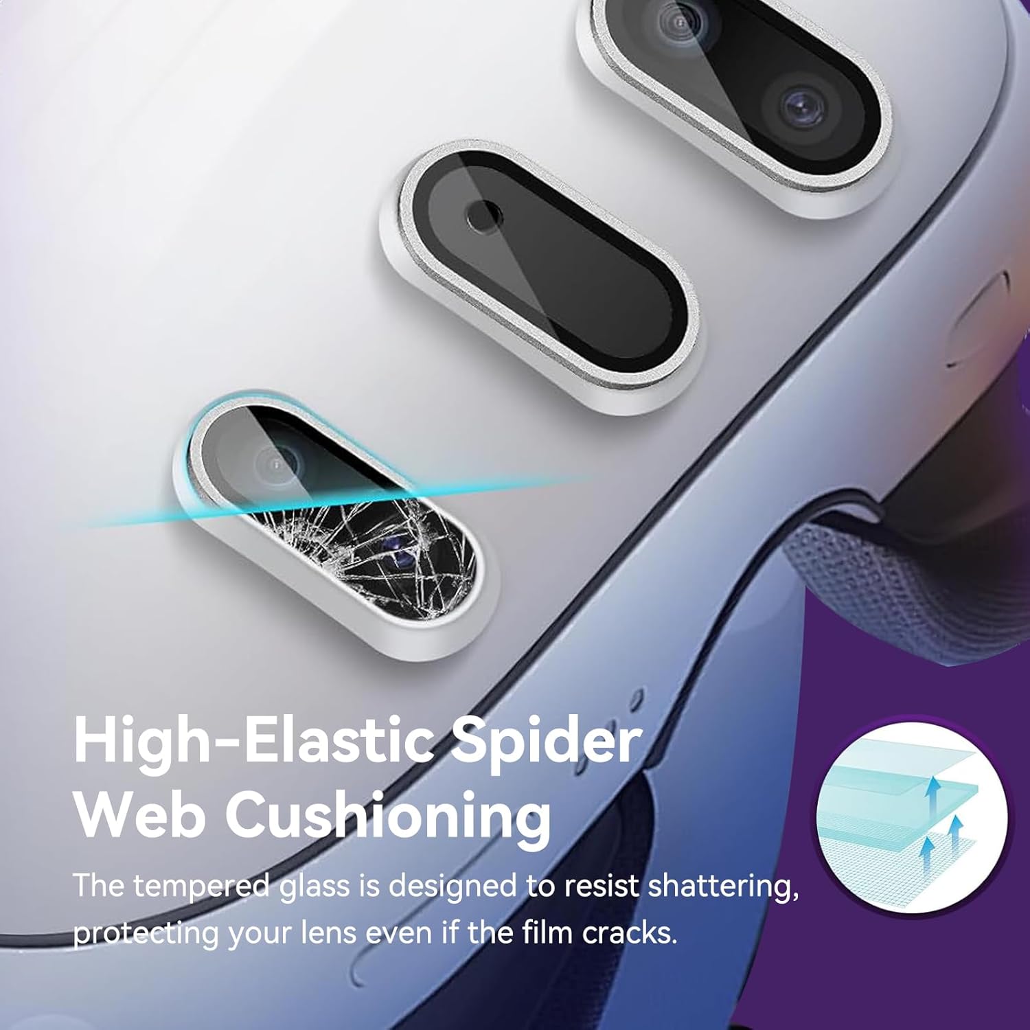 Camera Lens Cover For Meta Que - Lens Camera Clip 评论和价格