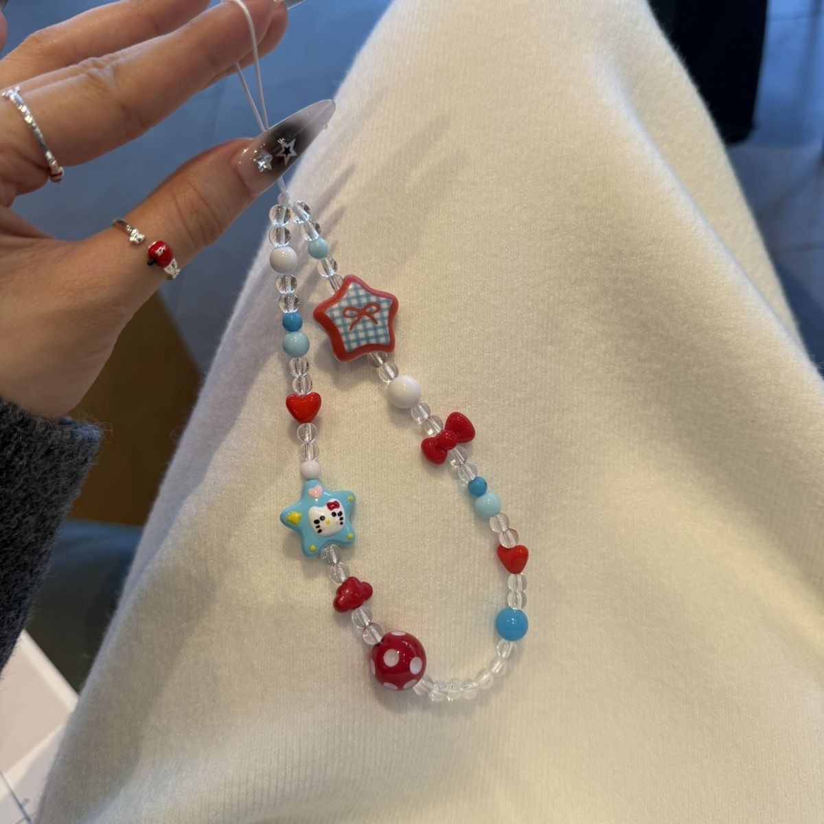 Kawaii INS Sweet Style Hello K - Phone Accessories And Gadgets 评论和价格