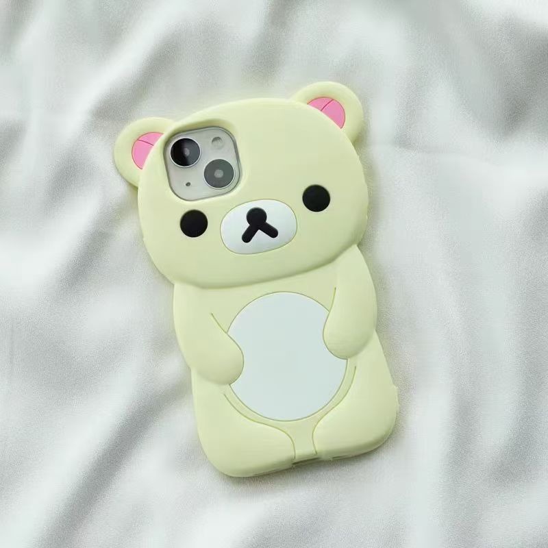 Rilakkuma Silicone Phone Case  - Phone Accessories Box Set 评论和价格