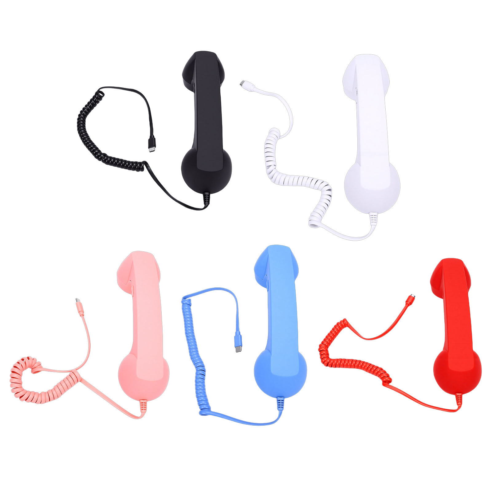 Retro Phone Handset Type C Wir - Retro Handset Phone 评论和价格