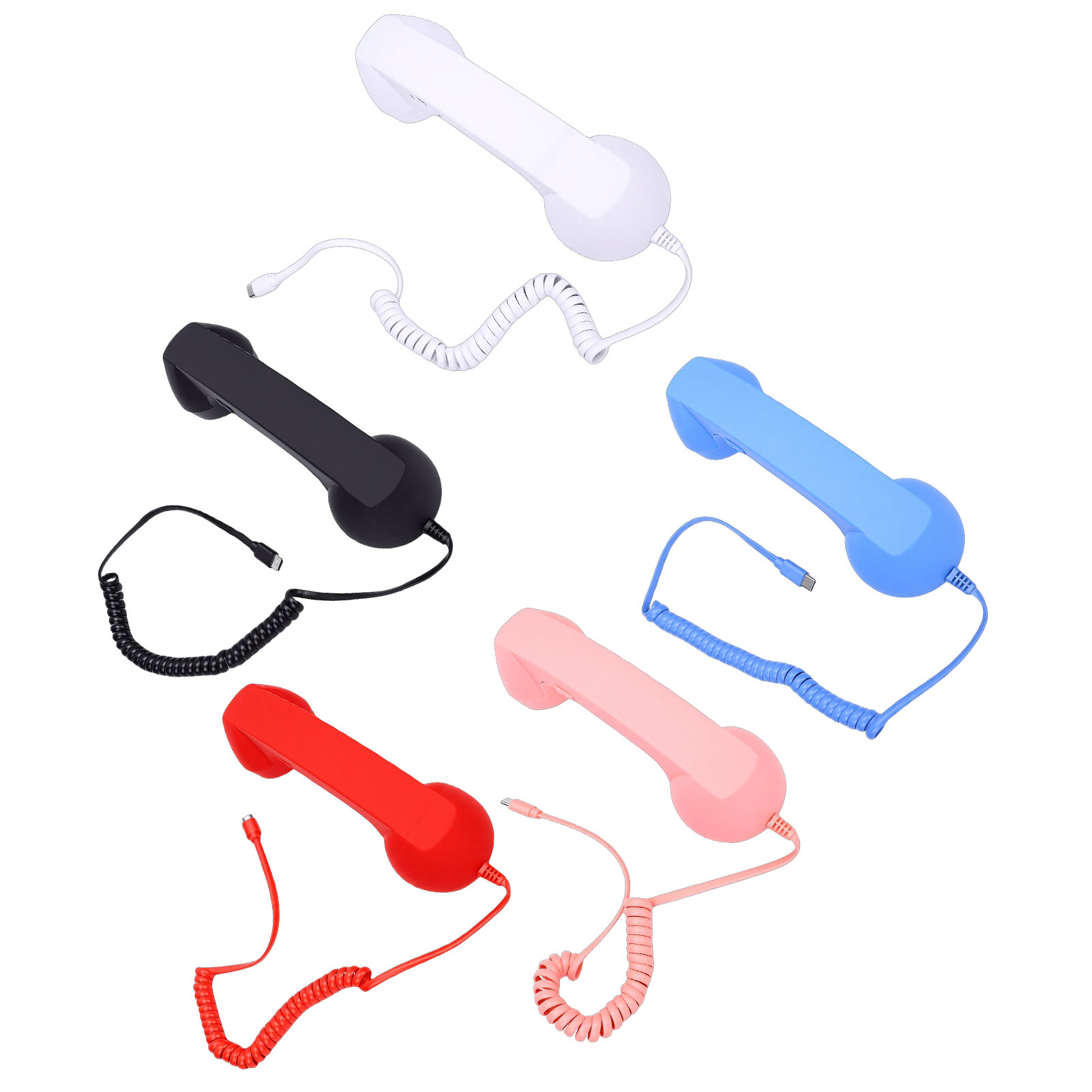 Retro Phone Handset Type C Wir - Retro Handset Phone 评论和价格