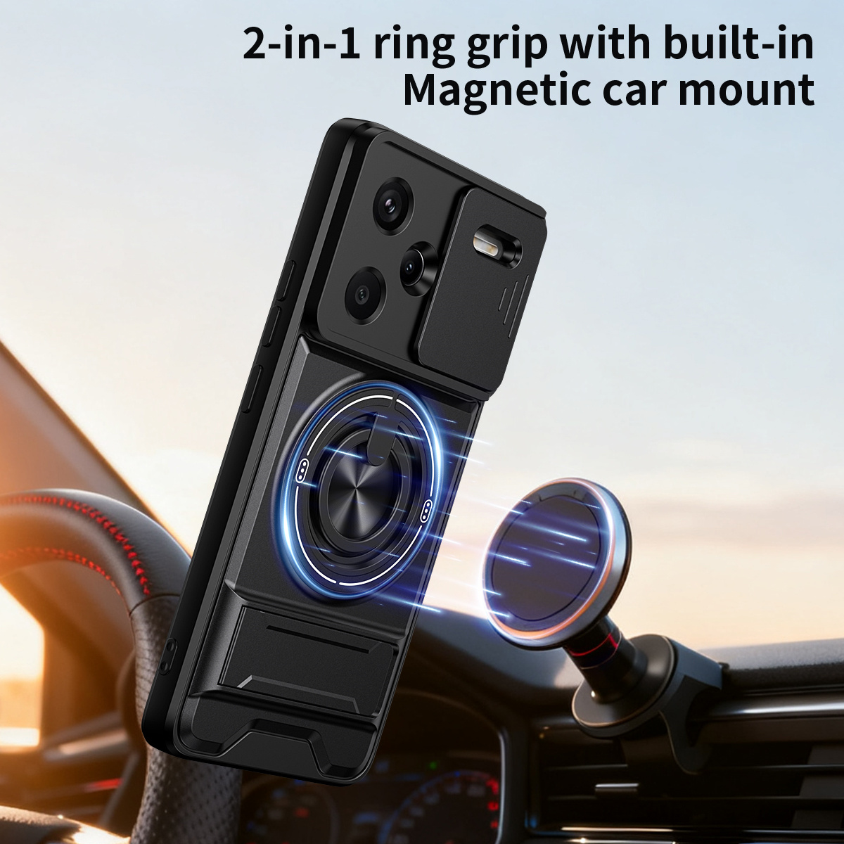 Lens Slide Camera Phone Case f - Phone Accessories Holder Car 评论和价格