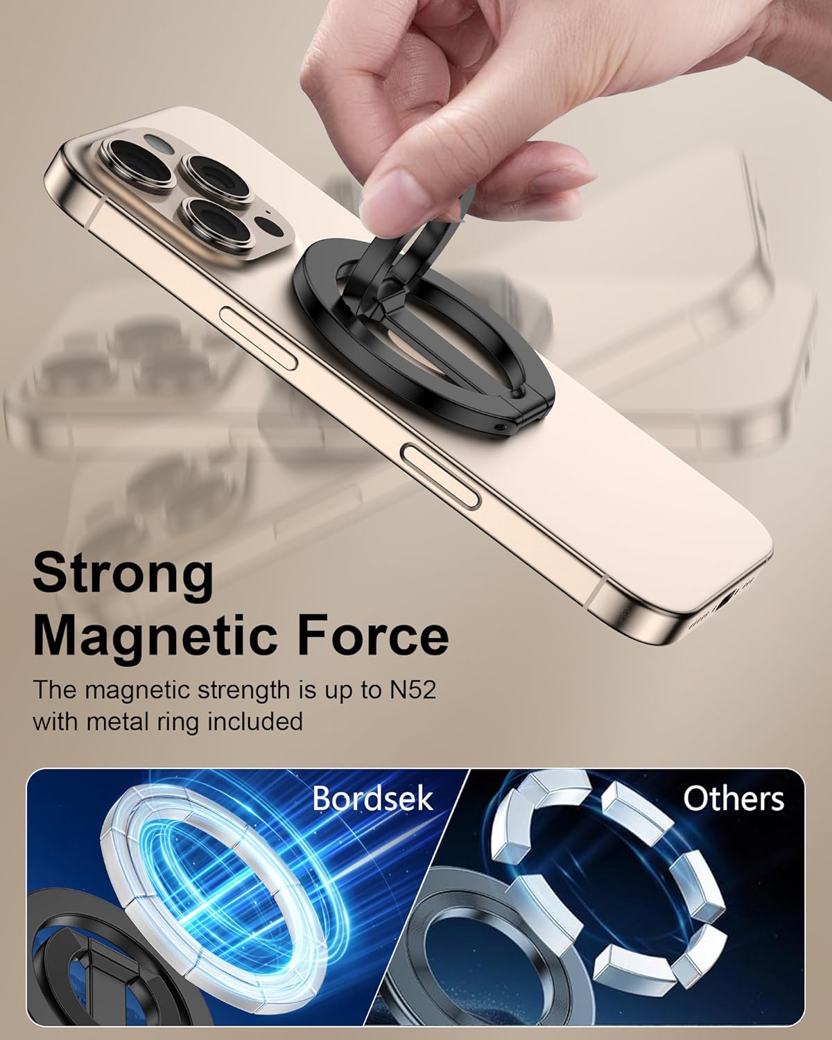 Phone Grip Holder Stand Dual-S - Phone Accessories And Gadgets 评论和价格