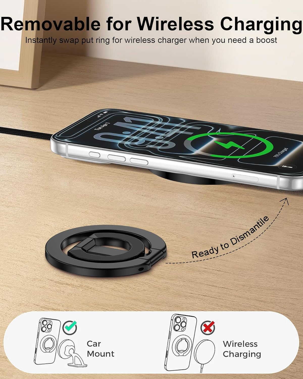 Phone Grip Holder Stand Dual-S - Phone Accessories And Gadgets 评论和价格