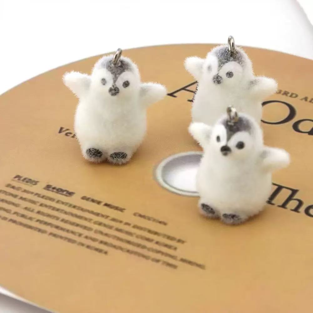 5pcs Flocking Small Penguin Re - Phone Accessories Jewelry 评论和价格
